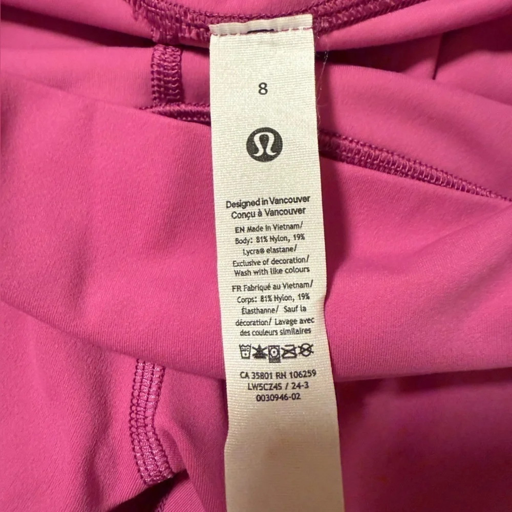 Lululemon Align High-Rise Pant Leggings Pow Pink Tone